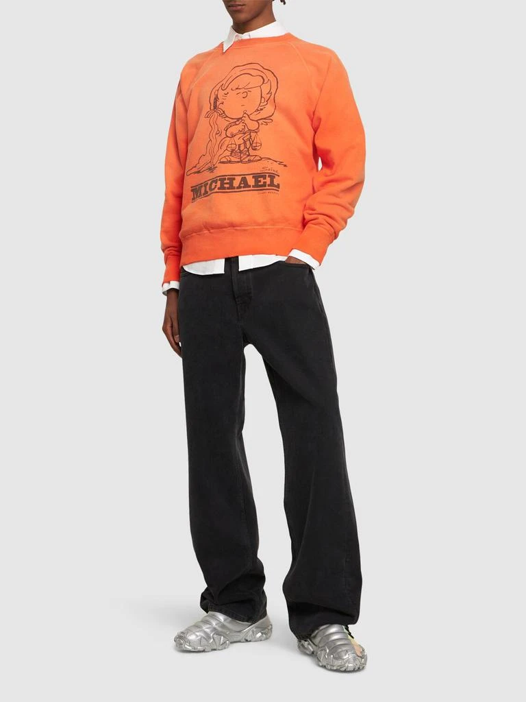 SAINT MICHAEL Saint Crewneck Sweatshirt 1