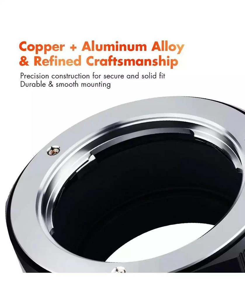 K&F Concept M15115 Minolta MD/MC Lenses to Fujifilm X Lens Adapter Ring 3