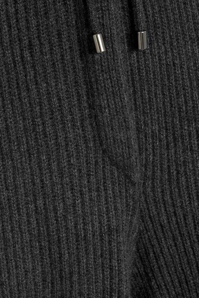 Brunello Cucinelli Ribbed cashmere track pants 4