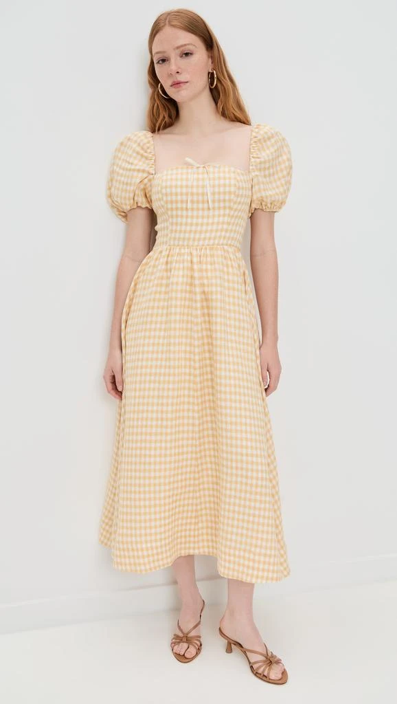Reformation Marella Linen Dress 1