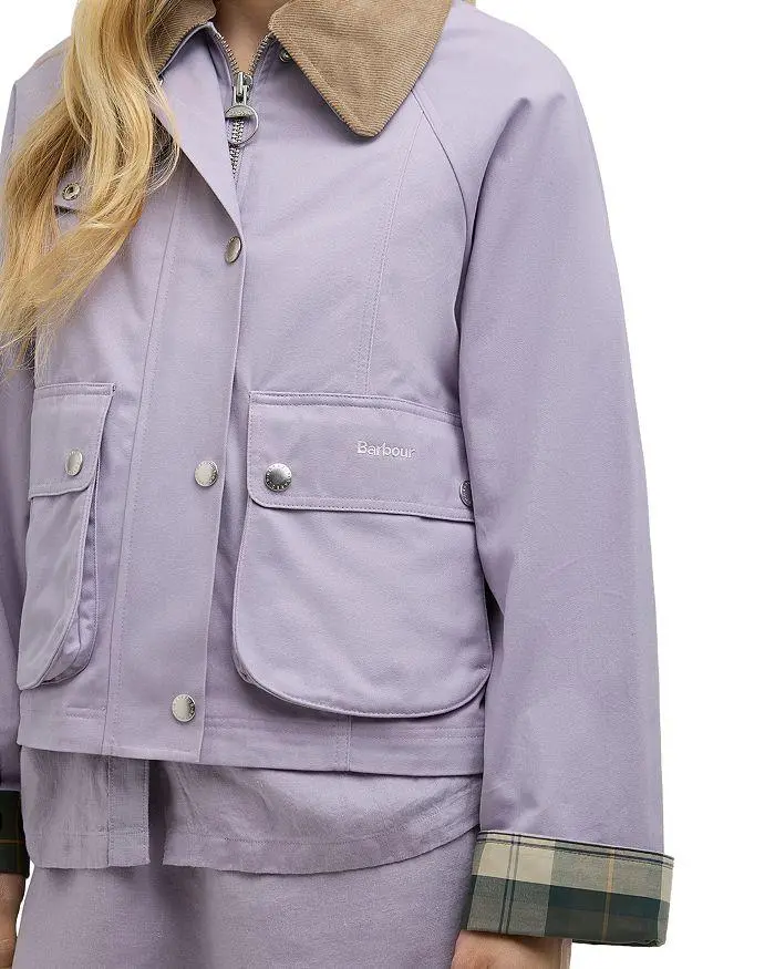 Barbour Cropped Beadnell Casual Jacket 4