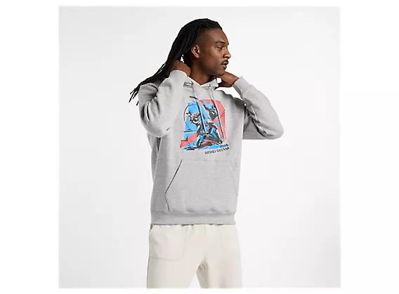 【ニューバランス】New Balance Linear Graphic Fleece Hoodie New Balance Men's New Balance Linear Graphic Fleece Hoodie