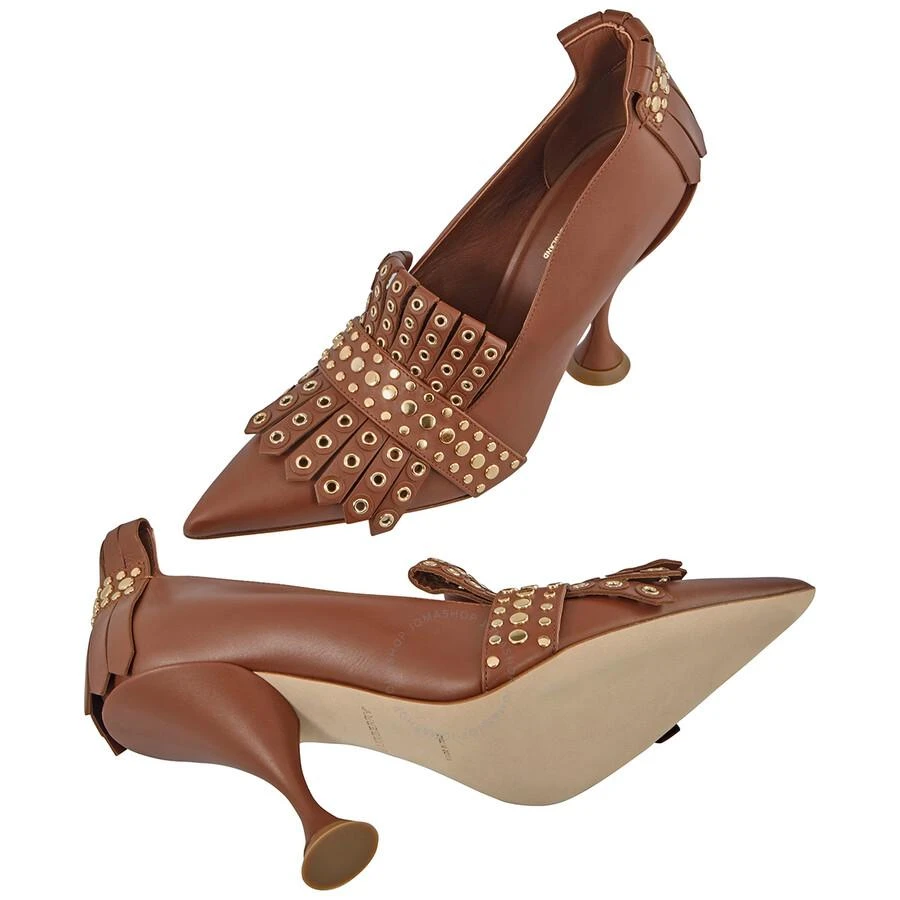 Burberry Ladies Goodall 105 Kiltie Fringe Court Pumps 2