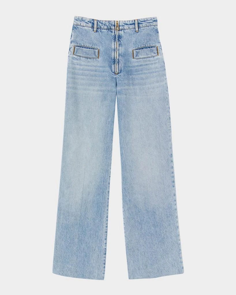 Sandro Oslo Wide Leg Jeans 1