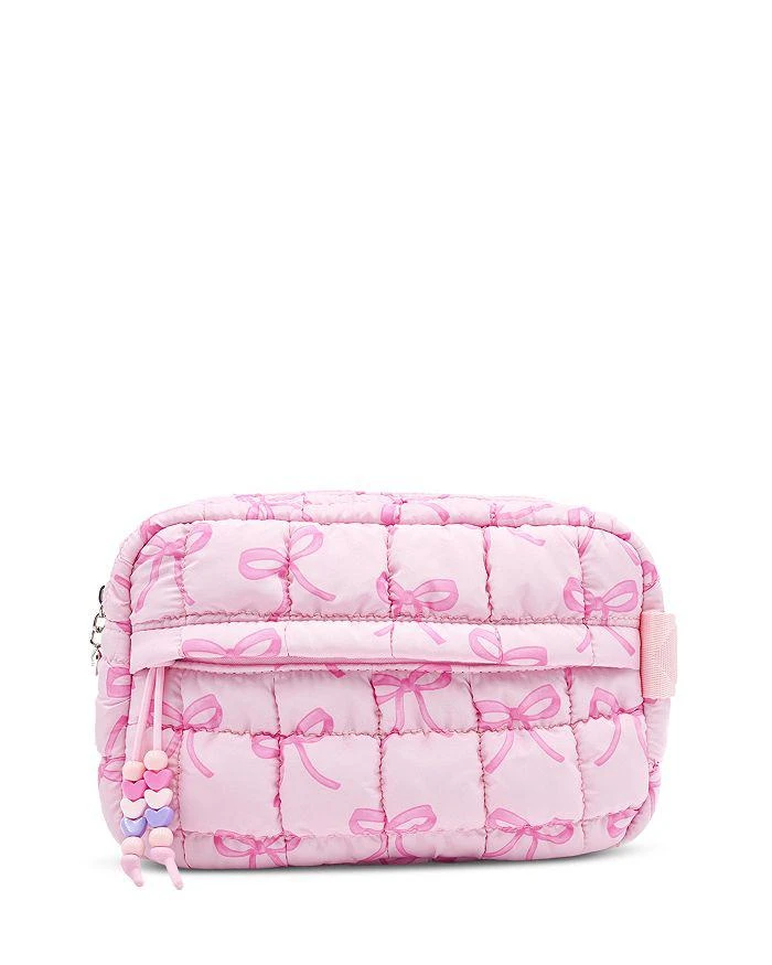 OMG! Accessories Bow Print Scrunch Pouch