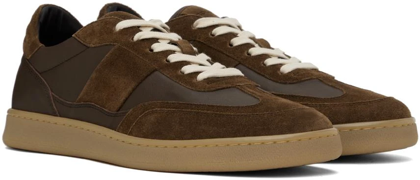 COLLEGIUM Brown Pillar Court II Sneakers 4