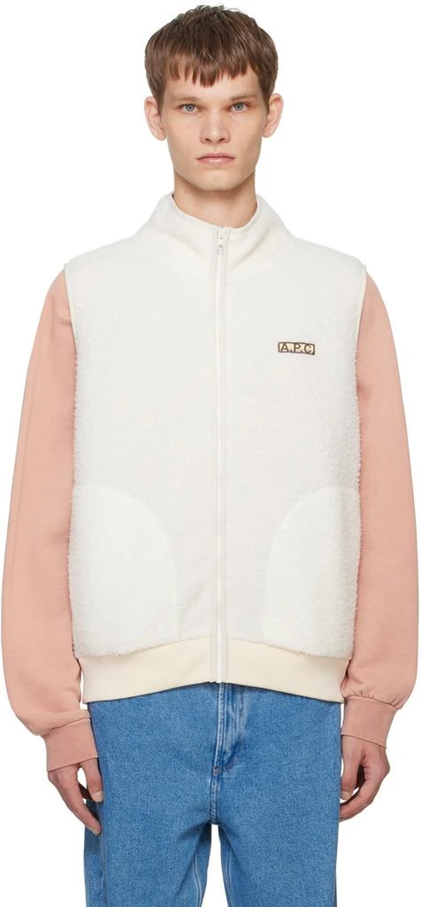 A.P.C. Off-White Sequoia Vest 1