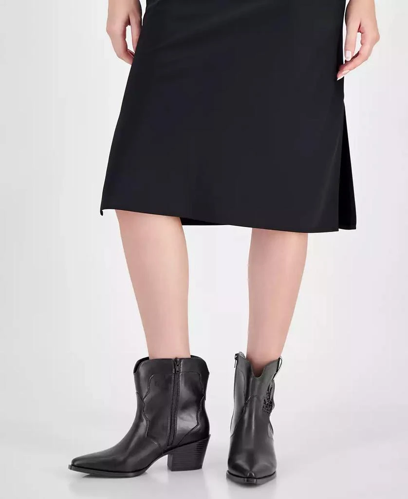 Wild Pair Lucie Western Booties, Created for Macy's 2