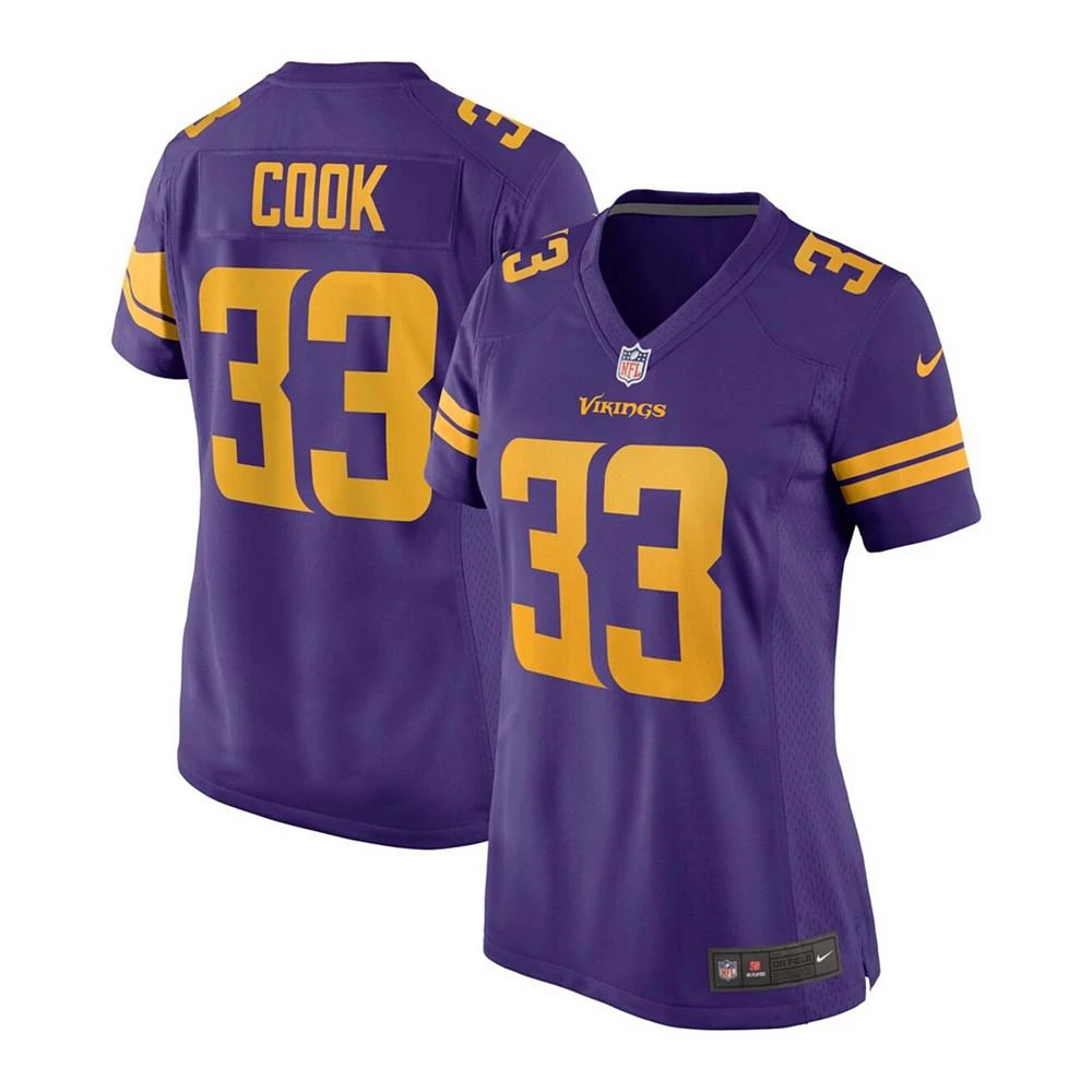NIKE Women's Dalvin Cook Purple Minnesota Vikings Alternate Game Player Jersey 1