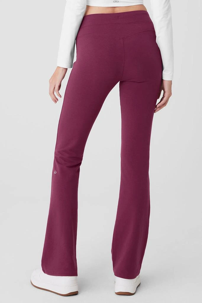 Alo Sway Bootcut Sweatpant - Wild Berry 2