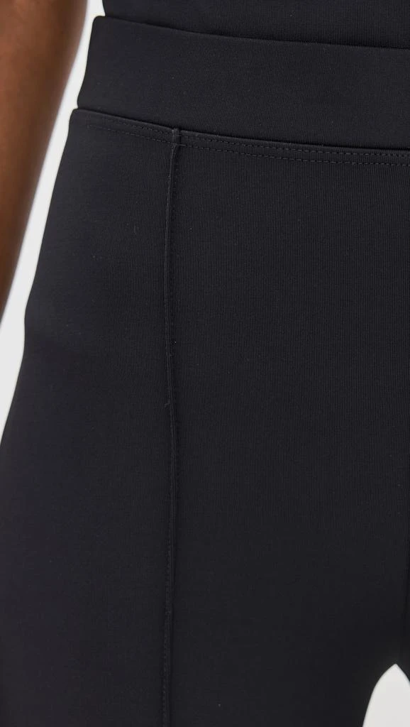 ROSETTA GETTY Pintuck Fitted Straight Pull-On Pants 5