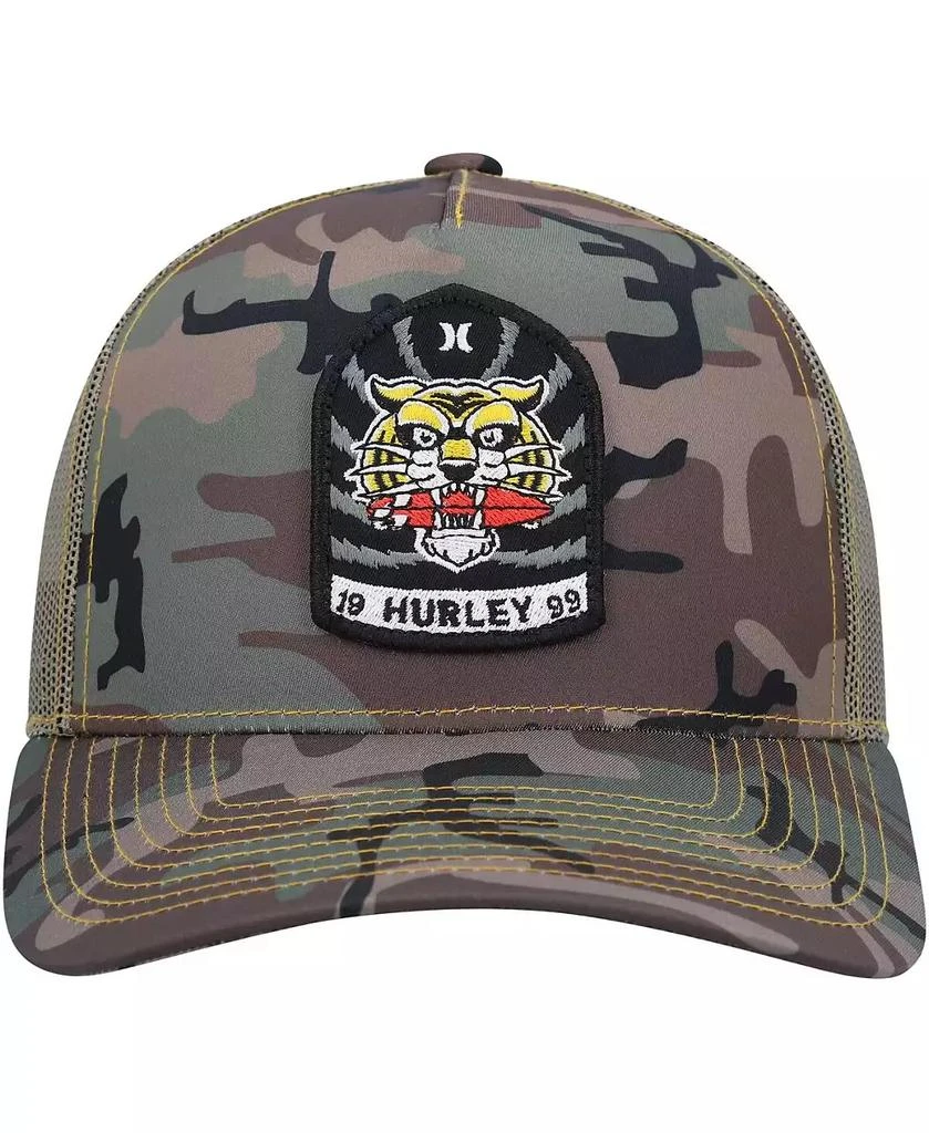 Hurley Men's Camo Wild Things Trucker Snapback Hat 3