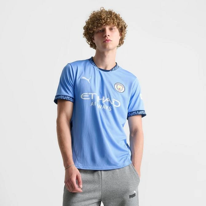Puma Men's Puma Manchester City 24-25 Home Replica Soccer Jersey 3