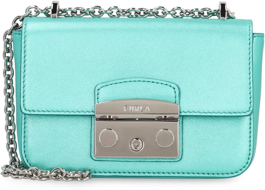 Furla Furla Metropolis Leather Mini Crossbody Bag 1