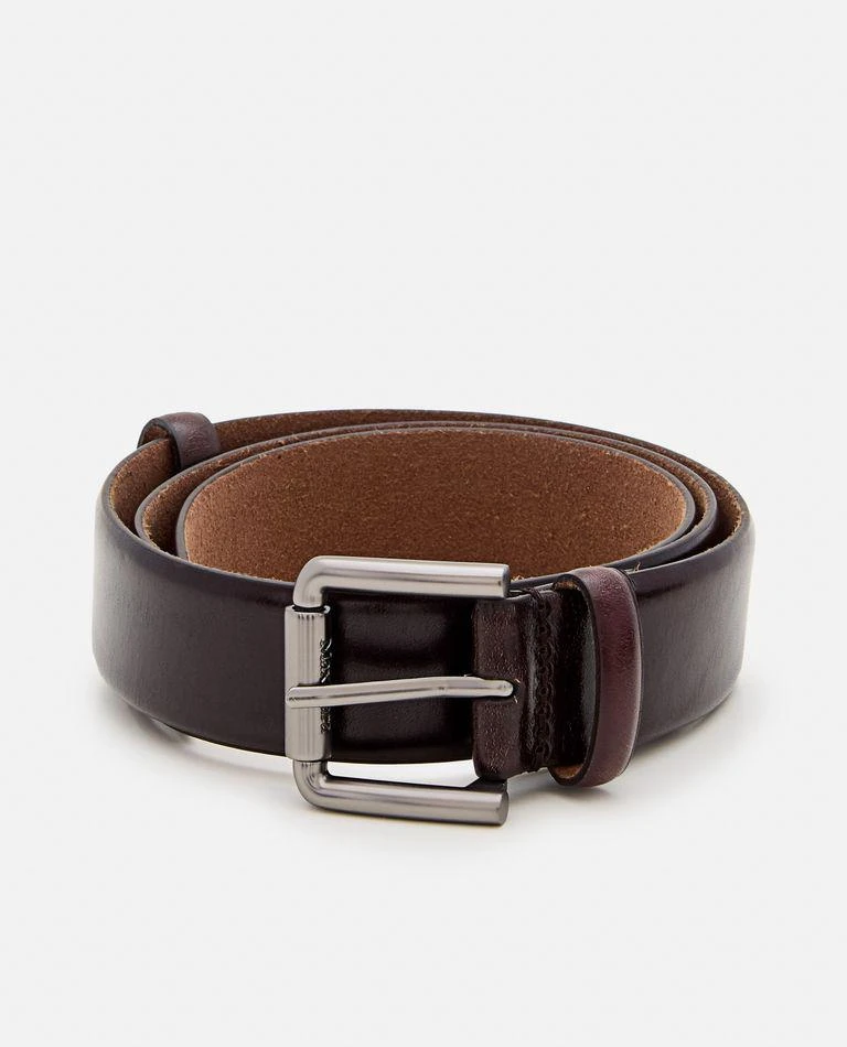 BELT IN WET LEATHER Women Patent Leather Waist Belt Wet Look Square Buckle 47mm  main image 2