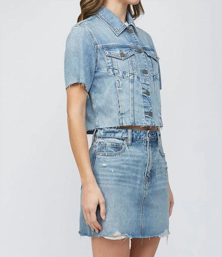 HIDDEN Hidden - Short Sleeve Cropped Jacket 2