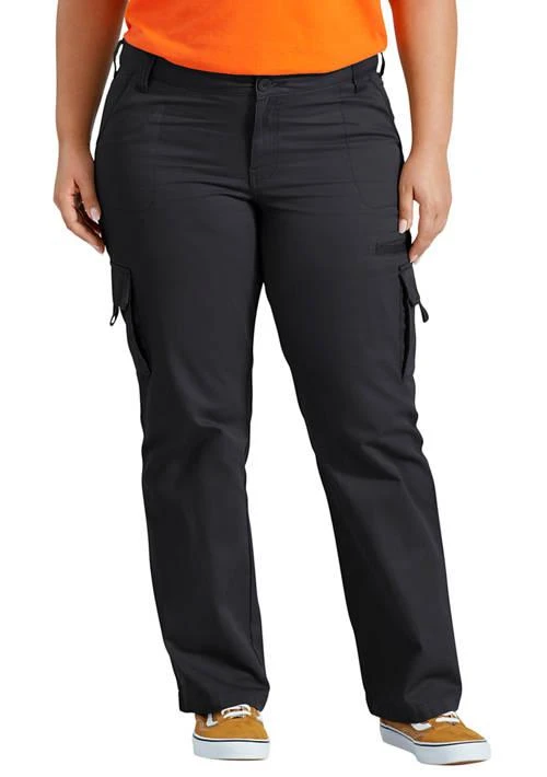 DICKIES Womens Plus Size Relaxed Cargo Pants 1