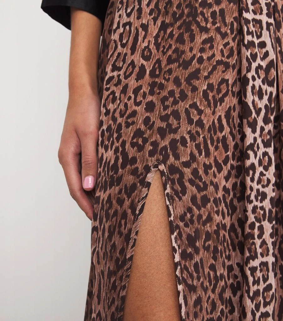 Rixo Silk Georgia Midi Skirt 6