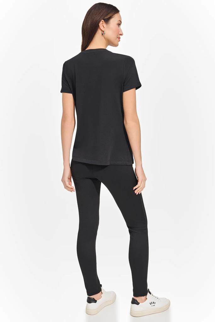 DKNY STUD LOGO TEE