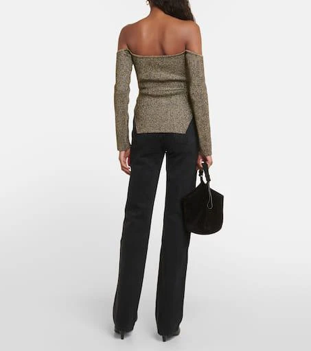 Khaite Maria off-shoulder top 3