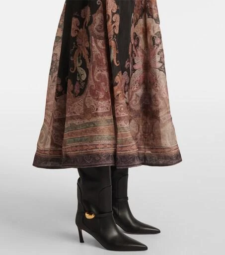 Illustration linen and silk midi dress  On Sale Now with Up to 40% Off |  Discover Exclusive Deals & Savings at BeyondStyle  Authentic Zimmermann m| dresses|zimmermann|women|midi dresses|clothing|o|w|e|designers|n with  Limited-Time Discounts, Free