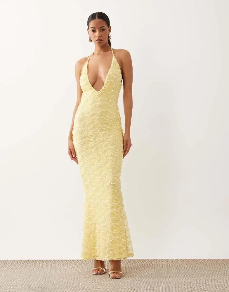 menti iris flower maxi dress Menti Iris Maxi Dress