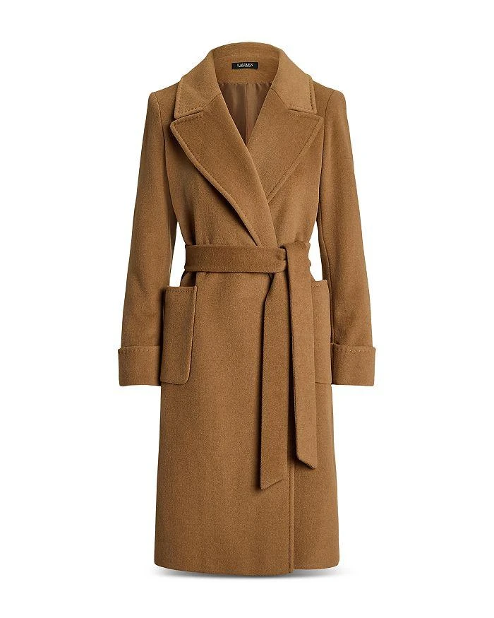 Ralph Lauren Wool Blend Wrap Coat 5