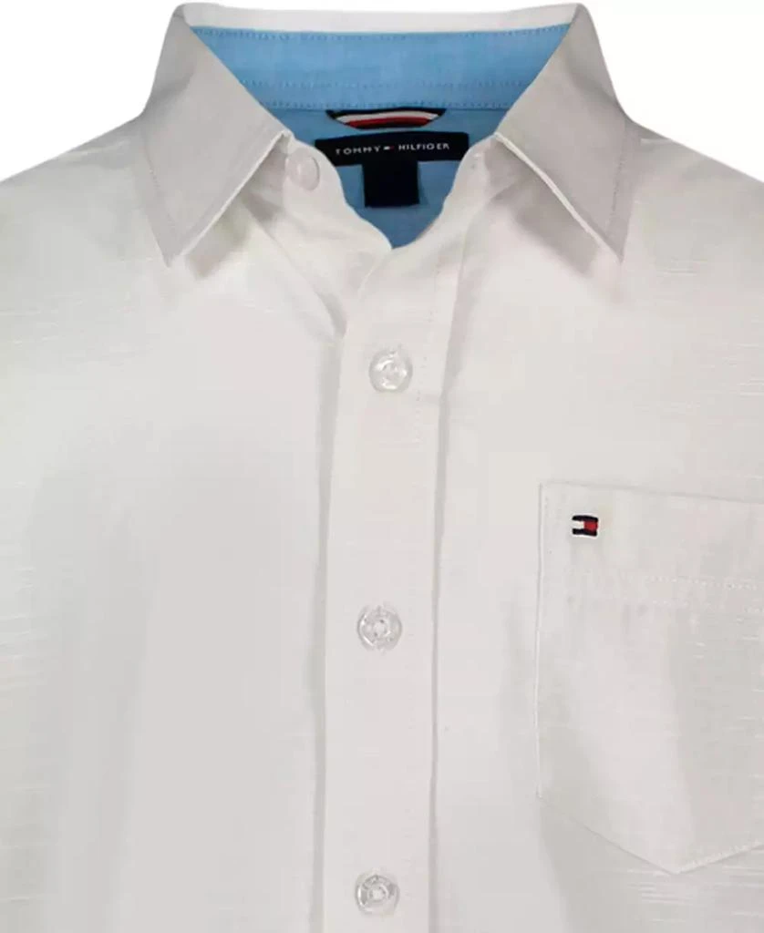 Tommy Hilfiger Boys
8-20 Texture Woven Long-Sleeve Shirt 3