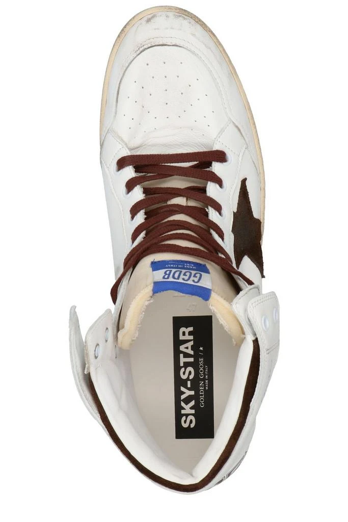 Golden Goose Golden Goose Deluxe Brand Sky Star Lace-Up Sneakers 4