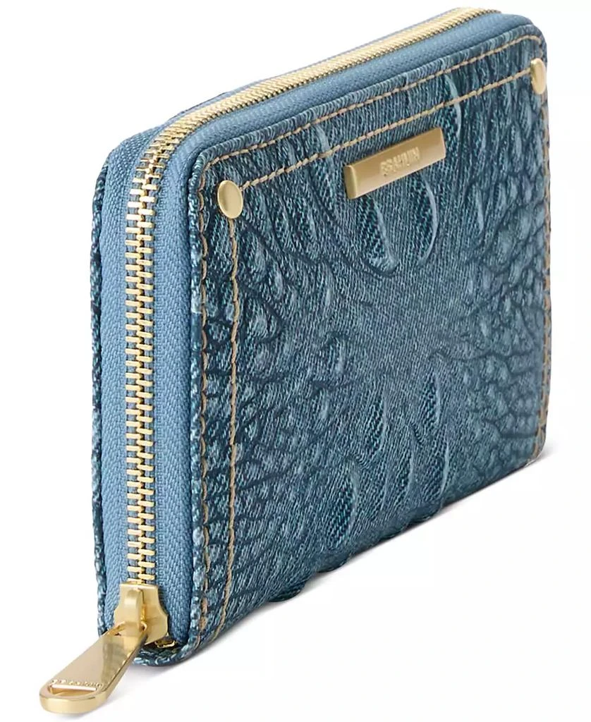 Brahmin Suri Denim Secour Leather Wallet 2