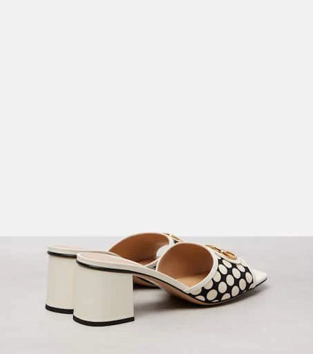 Valentino VLogo polka-dot mules 2