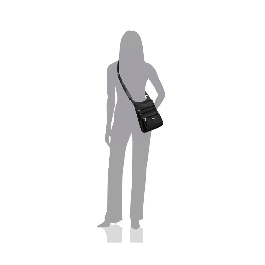 Baggallini Women's Around Town Bagg Crossbody Bag with RFID Phone Wristlet 4