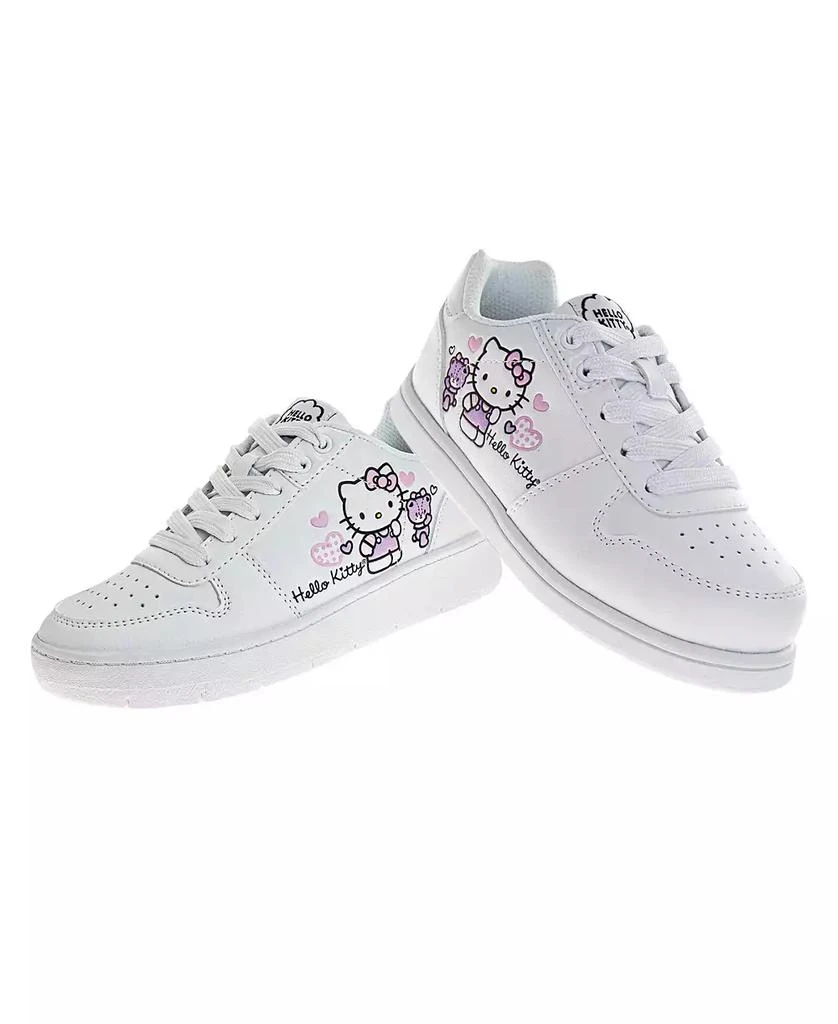 Hello Kitty Little and Big Girls Lace Up Sneakers 7