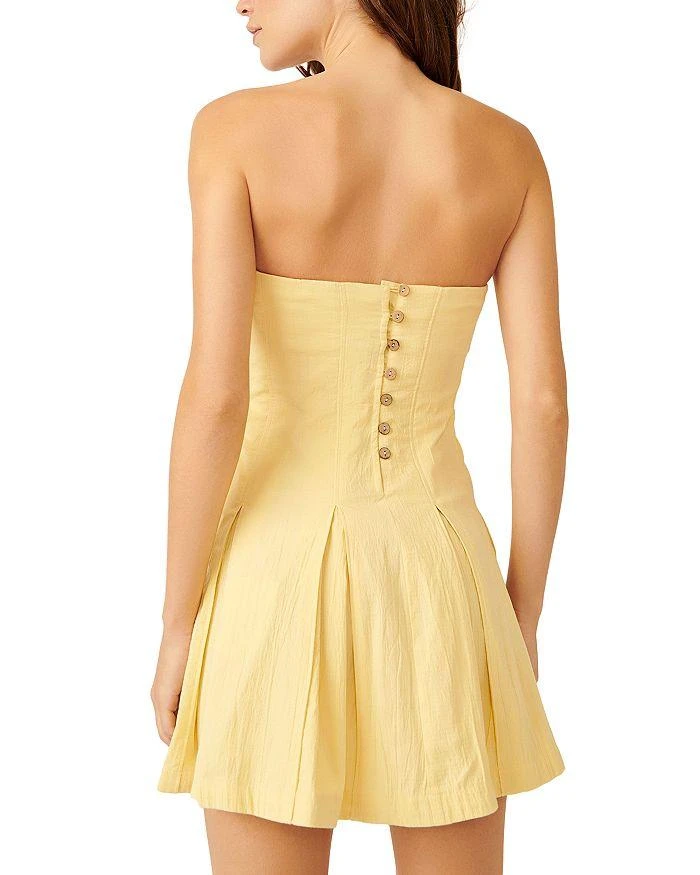 Free People Free People Made Me Smile Strapless Mini Dress 3