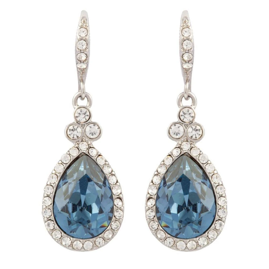 Susan Caplan Vintage 2000s givenchy faux sapphire earrings 1
