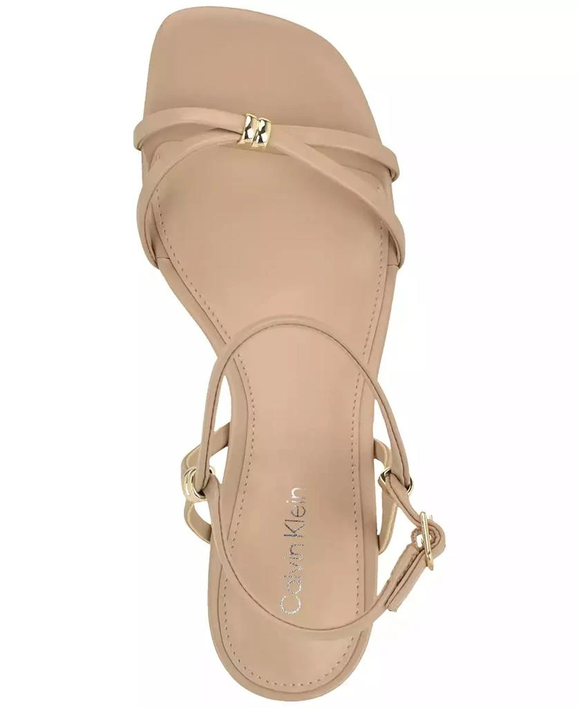 Calvin Klein Women's Rivine Strappy Kitten Heel Dress Sandals - Shoes -  Free Shipping - BeyondStyle