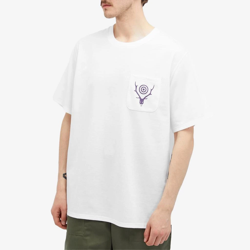 South2 West8 South2 West8 Round Pocket T-Shirt 2