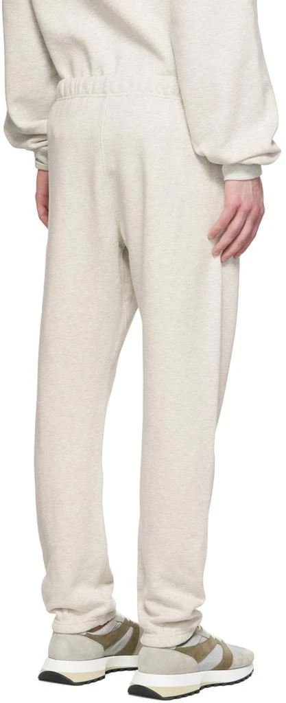 Fear of God ESSENTIALS Off-White Cotton Lounge Pants 3