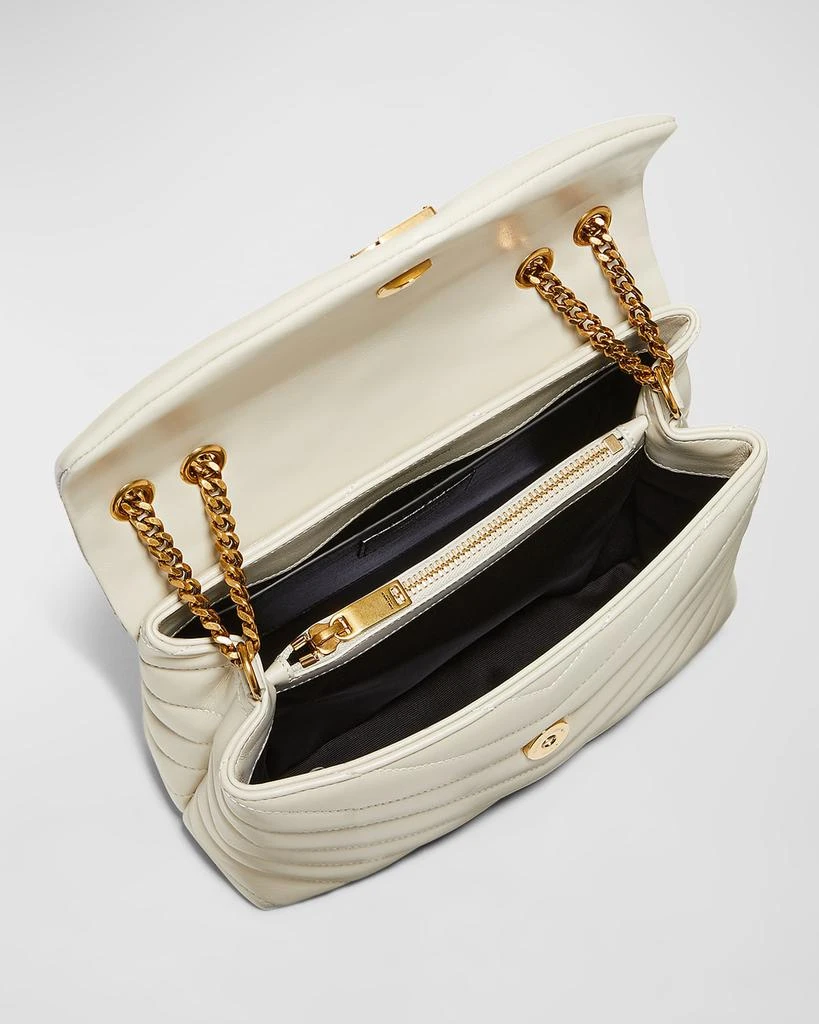 Yves Saint Laurent Loulou Small YSL Shoulder Bag in Quilted Leather 8