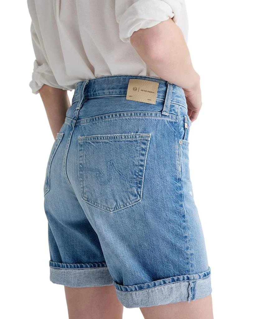 AG Ex Boyfriend Mid Rise Bermuda Shorts in 17 Years Divergent 7