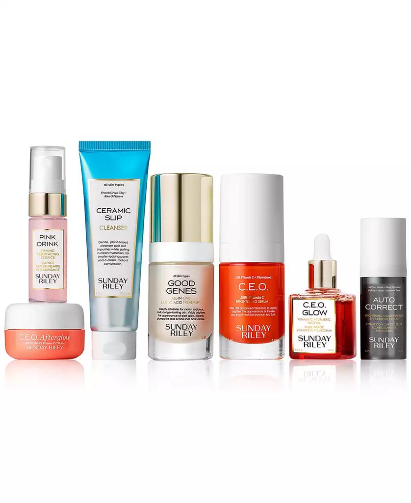 Sunday Riley 7-Pc. Wake Up With Me Complete Morning Routine Skincare Set