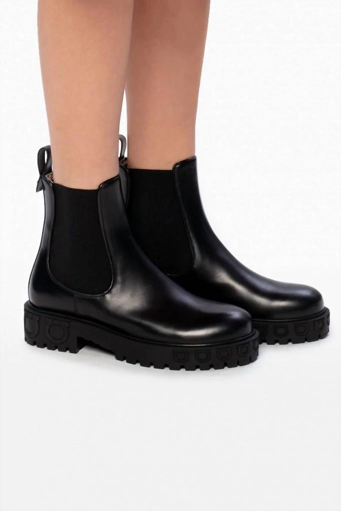 Salvatore Ferragamo Women
s Varsi Ankle Boots In Black 5