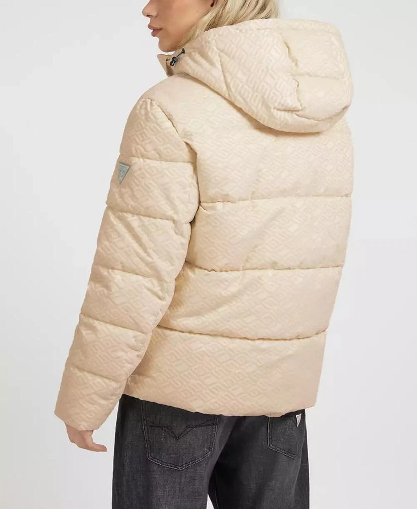 GUESS Men's Allover Logo Puffer Jacket 2