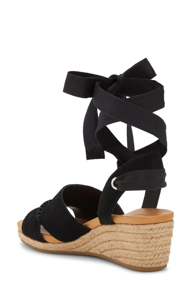 UGG Taia Ankle Tie Wedge Sandal 2