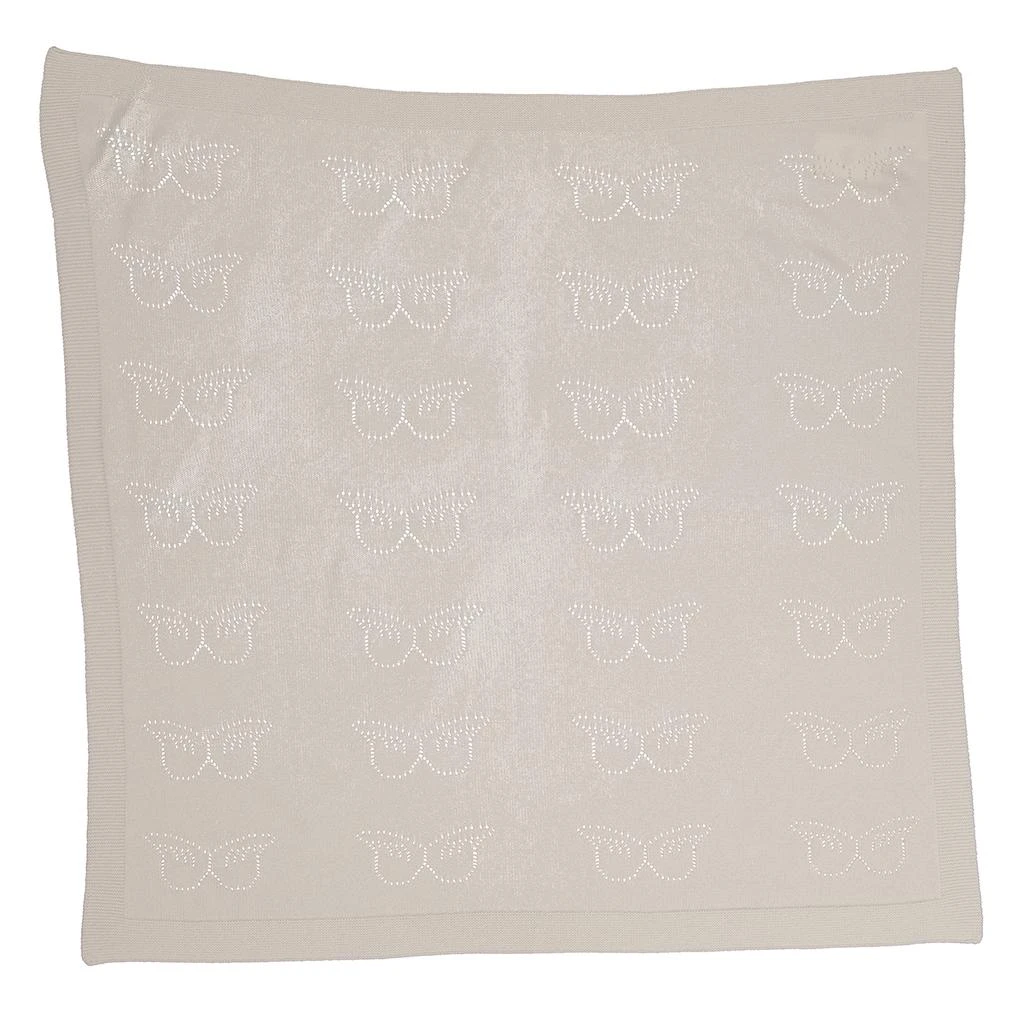 Marie Chantal Marie Chantal Kids Pointelle Angel Wings Cashmere Blanket