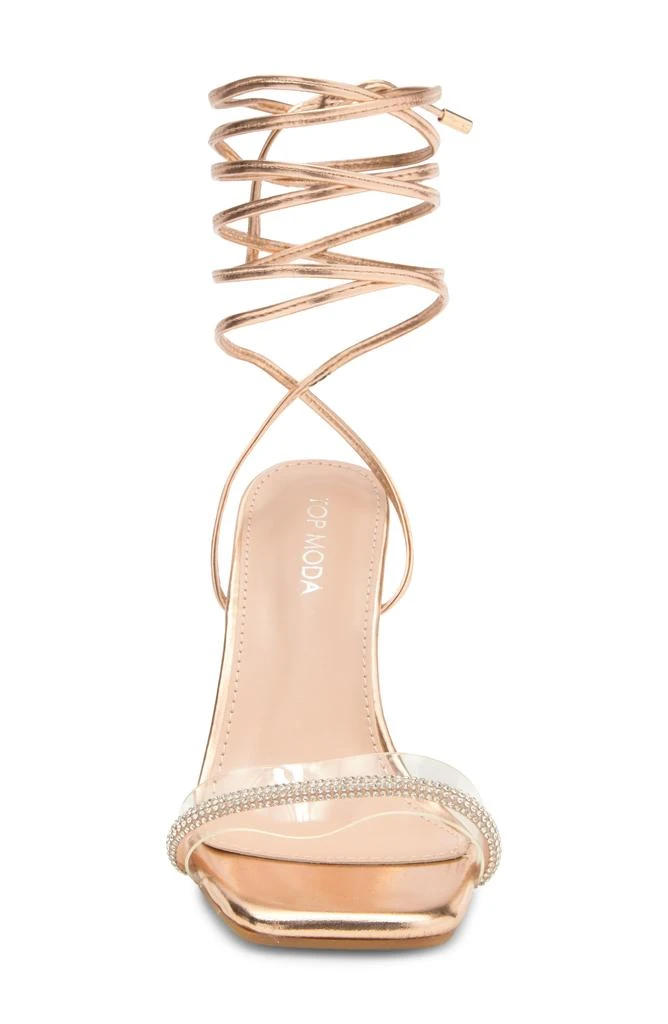 TOP GUY SHOES Bridget Ankle Tie Sandal 3