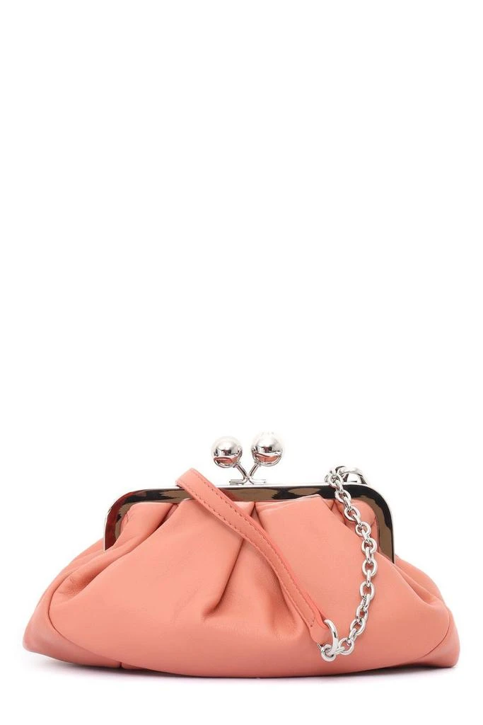 Weekend Max Mara Weekend Max Mara Logo Detailed Chain-Link Cluth Bag 3