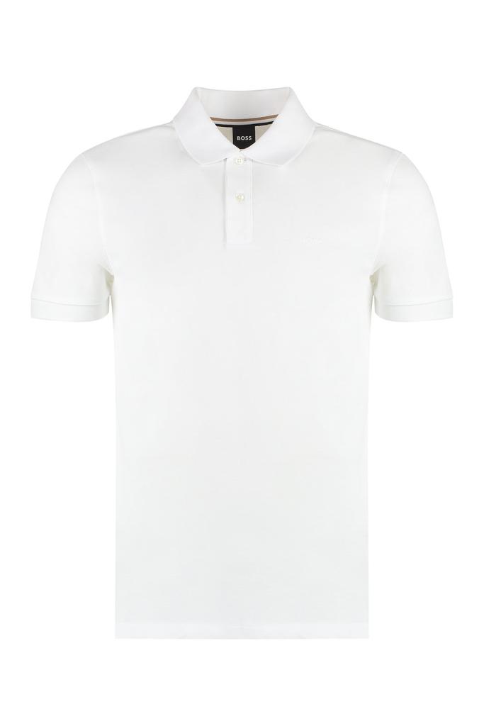 Hugo Boss Boss Hugo Boss Pallas Embroidered Straight Hem Polo Shirt