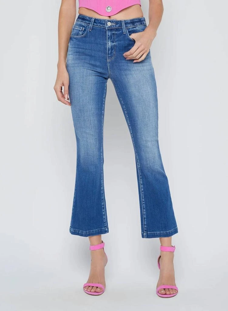 L'Agence L'Agence - Ali H/r Slim Flare Jeans 1
