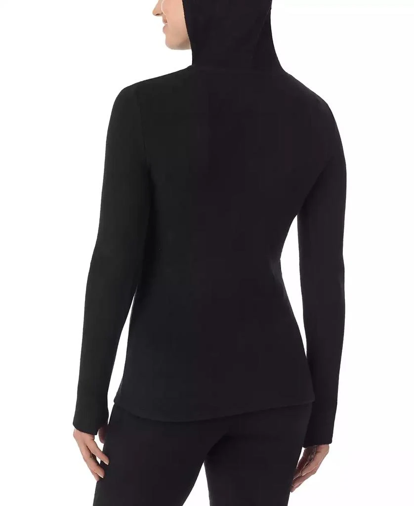 Cuddl Duds Fleecewear Half-Zip Hooded Top 2